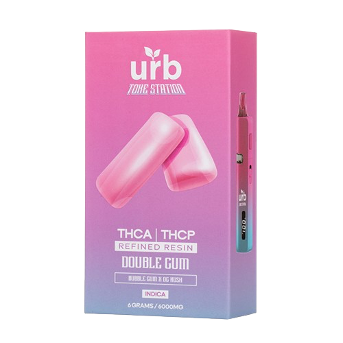 Refined Resin Disposable 6ML - Double Gum Urb Toke Station Refined Resin Disposable 6ML - Double Gum Urb Toke Station